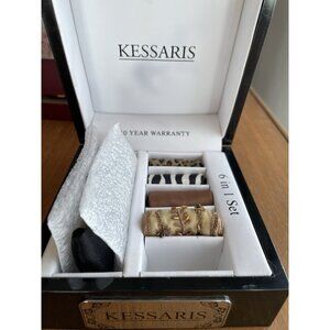 Kessaris 6 in 1 Set Interchangeable Fabric Bands Women's Watch